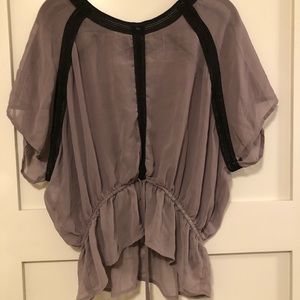 Sheer blouse